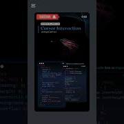 Cursor Interaction On Canvas Using HTML CSS Creative Mouse Effect With JavaScript Cssanimation
