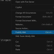 How To Prettify Auto Format XML Documents In VSCode IDE