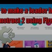 Construct 2 How To Set Up A Leader Board In Construct 2 With Firebase Part 3