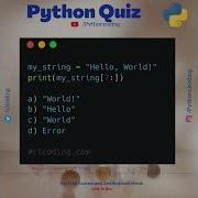 Python Quiz Day 80 What Is The Output Of Following Python Code