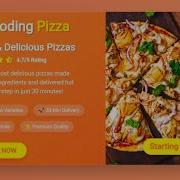 Coding Pizza Complete Restaurant Website HTML CSS JavaScript Project