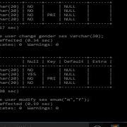 Alter Table Commands With Mysql Commandline Client