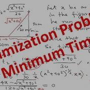 Optimization Problem Minimum Time Two Medium Problem Calculus 1 Problem 15