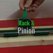 Basic Mechanisms Rack And Pinion