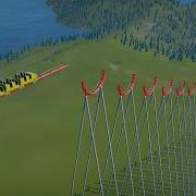 Half Circle Platforms Down Roller Coaster Planet Coaster