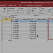 MS Access Tutorial Calculate Expiration Date In Query Design Access Database Using DateAdd Function