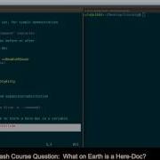 Here Doc In Shell Script