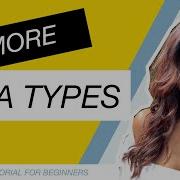 JavaScript Tutorial For Beginners Part 5 More Data Types