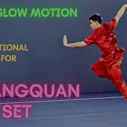 Changquan 3rd Set In Slow Motion International Routine For Junior Group A