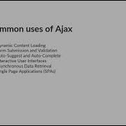 Asynchronous JavaScript And XML AJAX Introduction And Tutorial