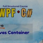 Контейнер Canvas в WPF Класс MessageBox в WPF Курс WPF для начинающих