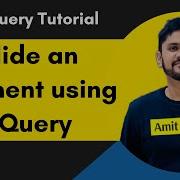 5 JQuery Hide An Element JQuery Tutorial For Beginners 2024 Amit Thinks