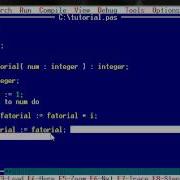Tutorial Procedure E Functions Pascal