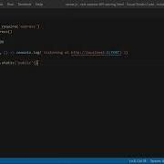 Building A Rest API Using Express To Host Static Files