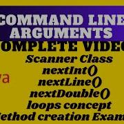 Command Line Arguments In Java What Is Scanner Class Methods And Handy Examples CommandLine
