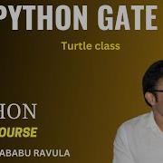 PYTHON Turtle Class Ravindrababu Ravula