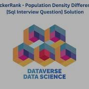 HackerRank Population Density Difference Sql Interview Question Solution