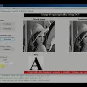 Matlab Code For Image Steganography Using DCT