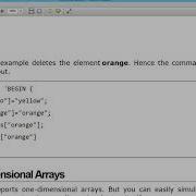 Array In Awk Programming In Linux