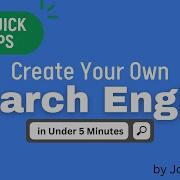 Create Your Own Search Engine In 5 Minutes