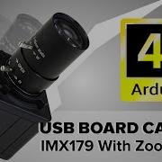 4K USB Camera Module With Varifocal Zoom Lens Arducam IMX179 UVC USB2 0 Board Camera Demo