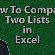 A Dynamic Way To Compare Two Lists In Excel Using The Filter Function