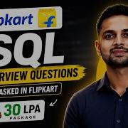 Flipkart SQL Interview Questions Answers Data Analyst Interview SQL Interview Questions