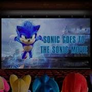 Sonic Plush Sonic Goes To The Sonic Movie SPOILER WARNING