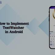 Android Studio Tutorial How To Implement TextWatcher In Android Learnvibes Androiddevelopment