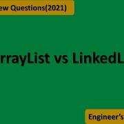 ArrayList Vs LinkedList Java Interview Questions 2021