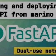 Создание FastAPI приложений из блокнотов это здорово