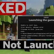 How To Fix Minecraft Java Not Launching Launching The Game Failed Error