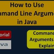 What Is The Command Line Argument In Java Java Command Line Argument Java Tutorial