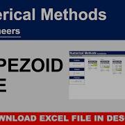 Trapezoid Rule For Integration Numerical Methods For Engineers