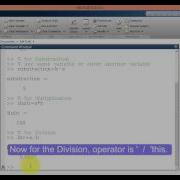 Basic Of Matlab Basic Calculations 01