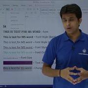 Ms Word Formatting Text