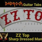 Sharp Dressed Man ZZ Top Guitar Bass TABS Lesson