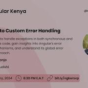 A Guide To Custom Error Handling