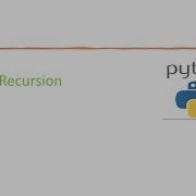 Basic Python 25 Recursion In Python Python