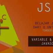 Belajar JavaScript Pemula Mengenal Variable Type Data JavaScript