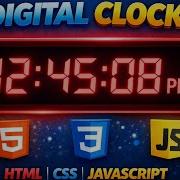 How To Make A Digital Clock In Javascript Javascript Projects For Beginners