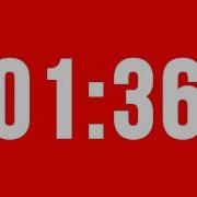 1 Minute 36 Second Timer With Alarm Without Music