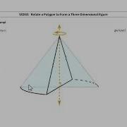 Rotate A Polygon To Form A Three Dimensional Figure