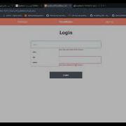 Login Form Functionality In PHP W JavaScript Validation