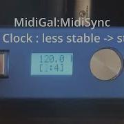 MidiGal MidiDisp Dispatcher MidiSync Clock Generator Test Midi Sync Bpm Synth Abletonlive