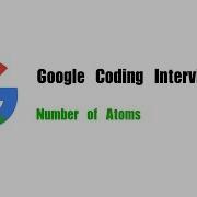 Google Coding Interview Question Leetcode 726 Number Of Atoms