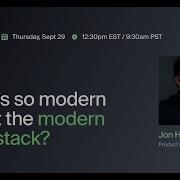 What S So Modern About The Modern Data Stack