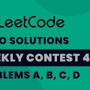 Еженедельный конкурс Leetcode 477 Видеорешения от A до D от Вибхааса TLE Eliminators