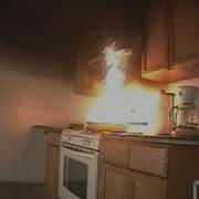 Kitchen Fire Demo 360p Avi