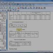 One Way ANOVA And Post Hoc Test Using SPSS
